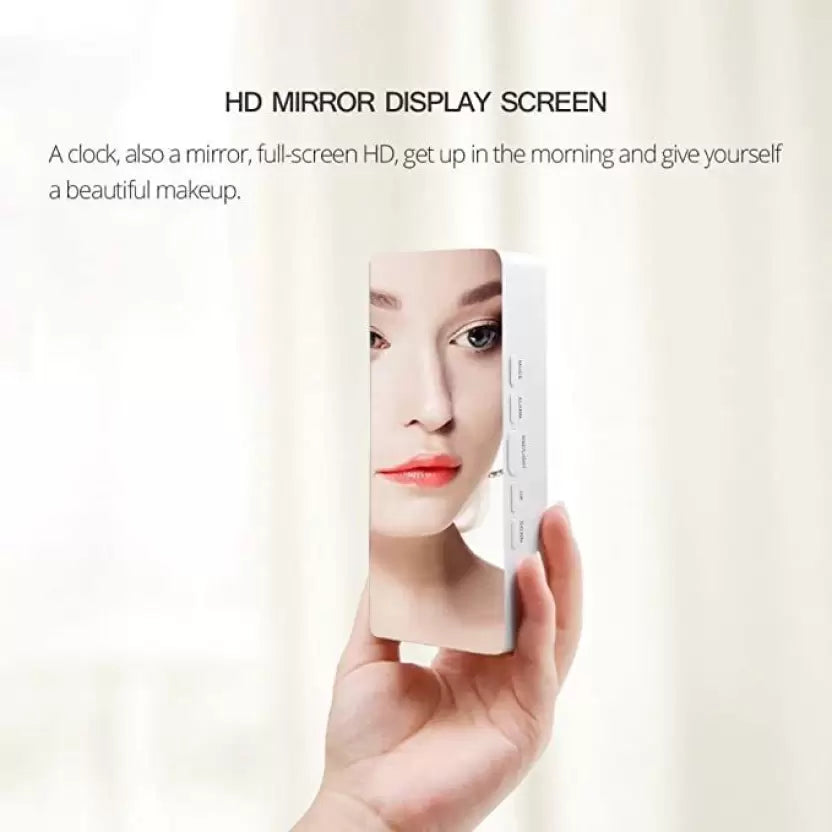 Digital Mirror Alarm Clock - Wake Up Refreshed and Stylish Ismokraft