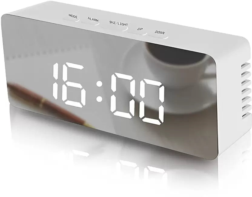 Digital Mirror Alarm Clock - Wake Up Refreshed and Stylish Ismokraft