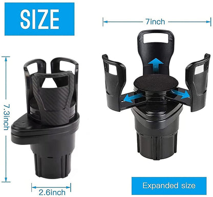 2 in 1 Multifunctional Car Cup Holder